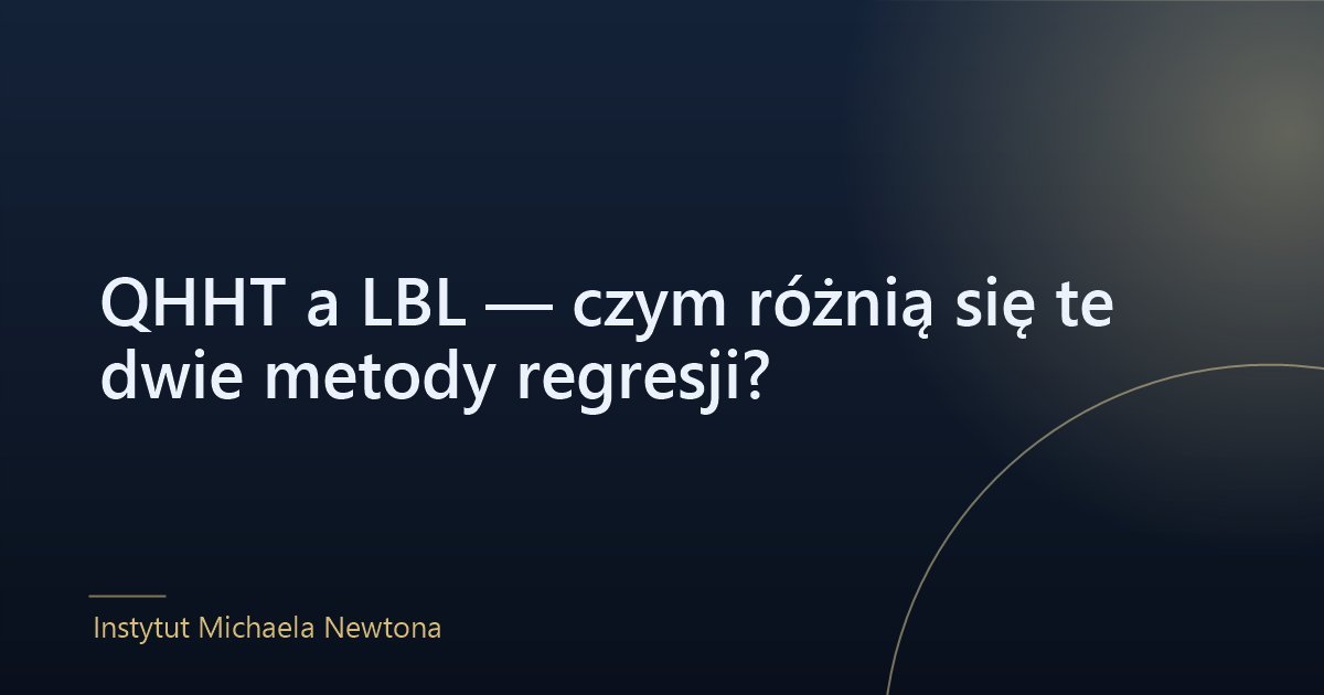 QHHT a LBL — dwie ścieżki światła prowadzące ku wspólnemu horyzontowi, ilustracja