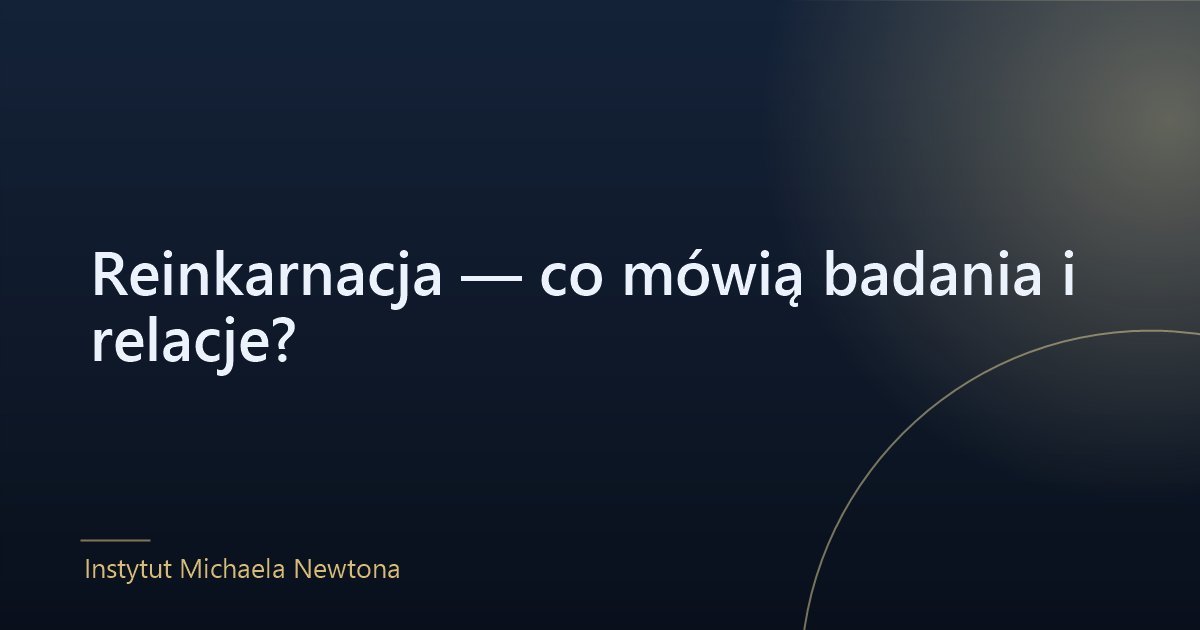 Reinkarnacja — symboliczny krąg wcieleń i łagodne światło, ilustracja